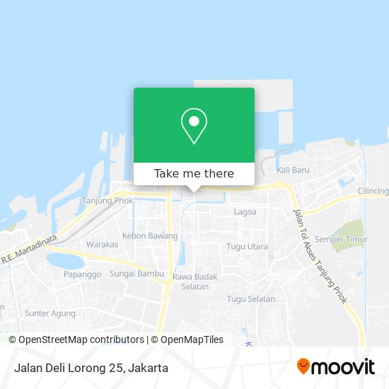 Jalan Deli Lorong 25 map