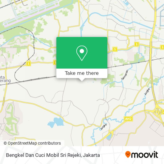 Bengkel Dan Cuci Mobil Sri Rejeki map