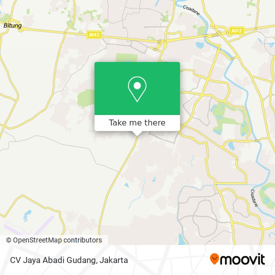 CV Jaya Abadi Gudang map