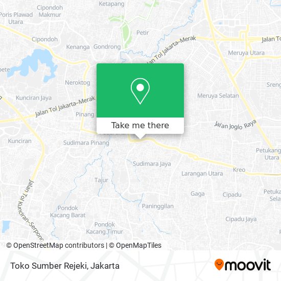 Toko Sumber Rejeki map