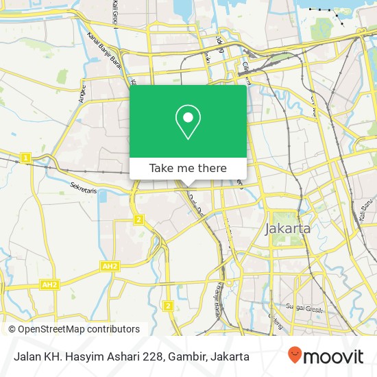 Jalan KH. Hasyim Ashari 228, Gambir map