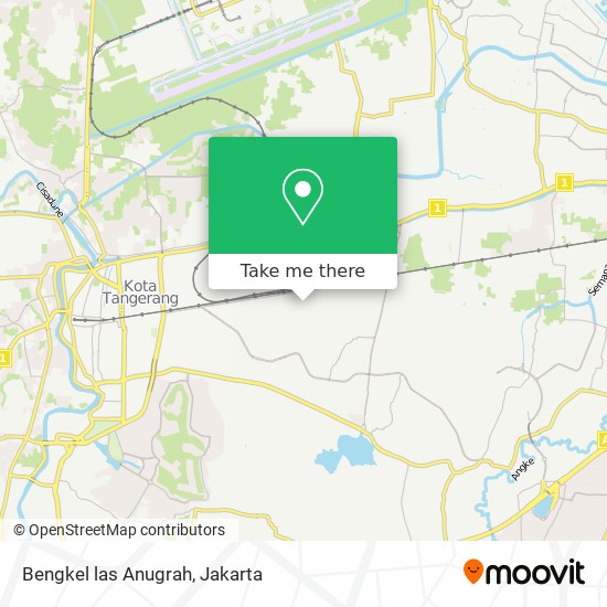 Bengkel las Anugrah map