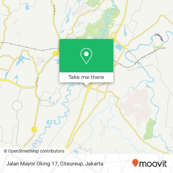 Jalan Mayor Oking 17, Citeureup map