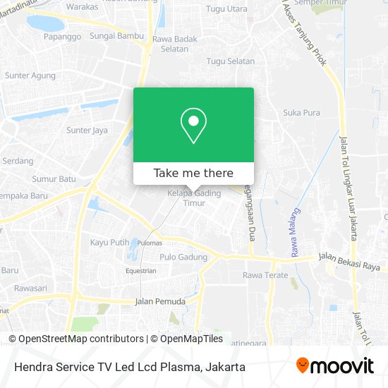 Hendra Service TV Led Lcd Plasma map