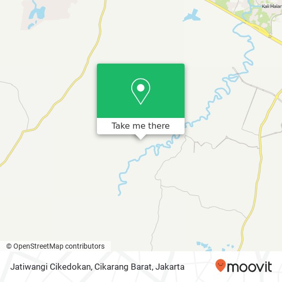 Jatiwangi Cikedokan, Cikarang Barat map