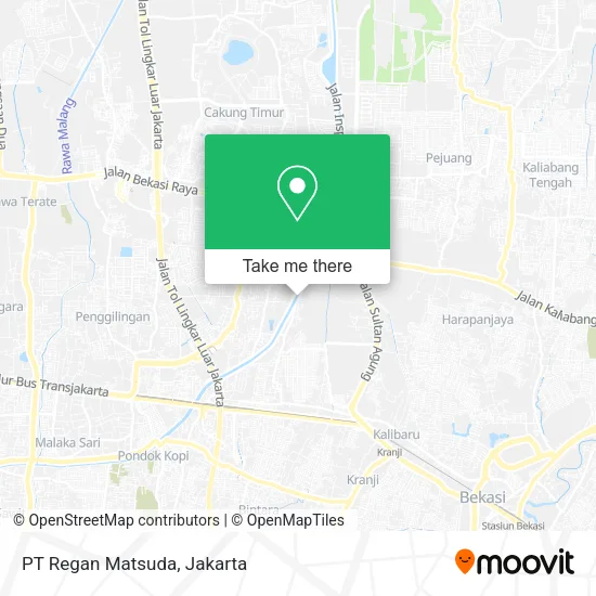 PT Regan Matsuda map