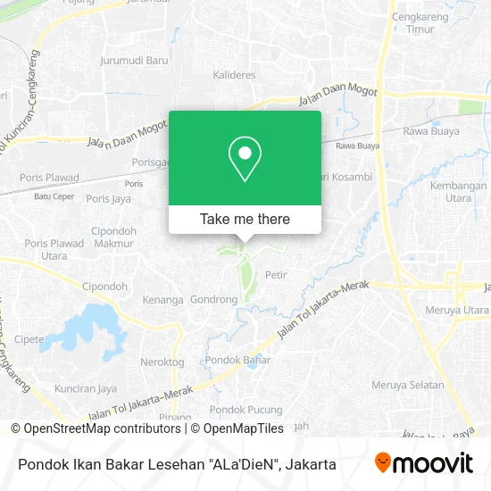 Pondok Ikan Bakar Lesehan "ALa'DieN" map