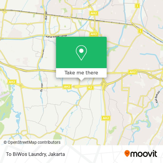 To BiWos Laundry map