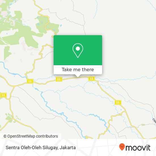 Sentra Oleh-Oleh Silugay map