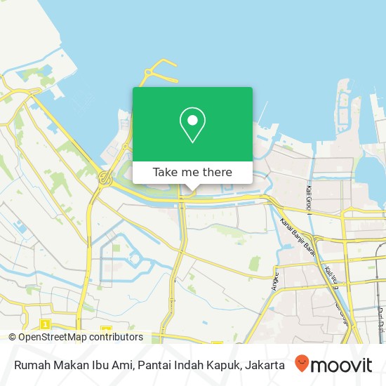 Rumah Makan Ibu Ami, Pantai Indah Kapuk map