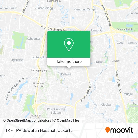 TK - TPA Uswatun Hasanah map