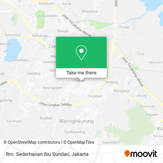 Rm. Sederhanan Ibu Sundari map