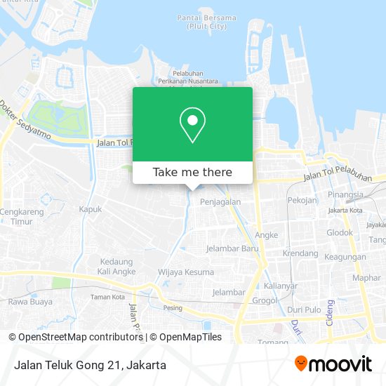 Jalan Teluk Gong 21 map