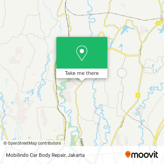 Mobilindo Car Body Repair map