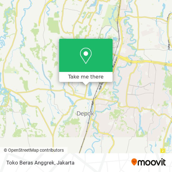 Toko Beras Anggrek map