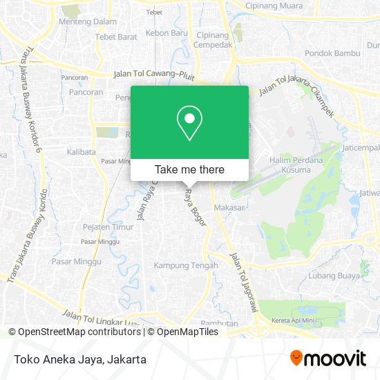 Toko Aneka Jaya map