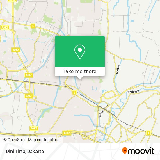 Dini Tirta map