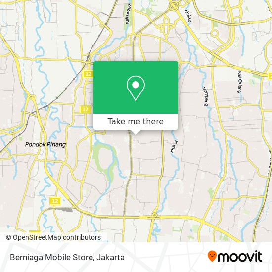 Berniaga Mobile Store map