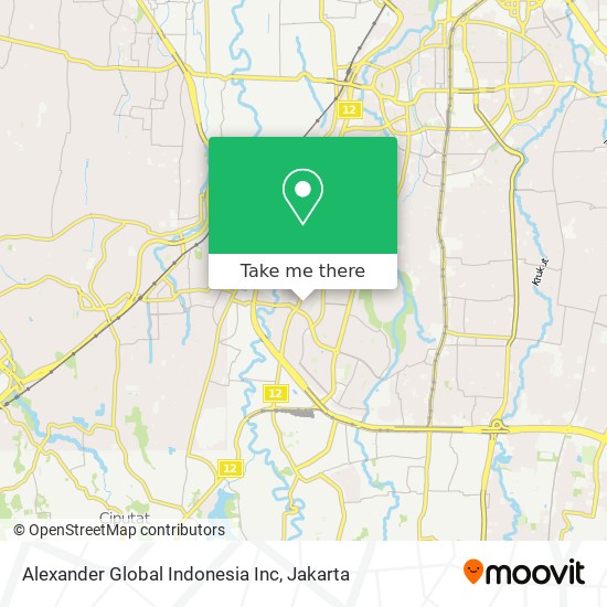 Alexander Global Indonesia Inc map