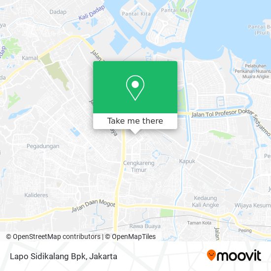 Lapo Sidikalang Bpk map