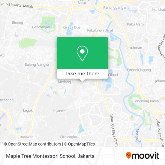 Maple Tree Montessori School map