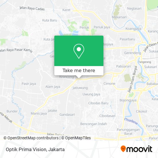 Optik Prima Vision map