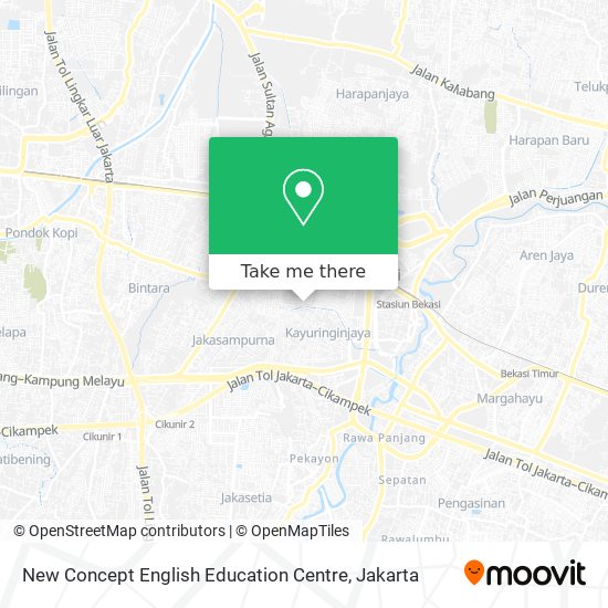 New Concept English Education Centre map