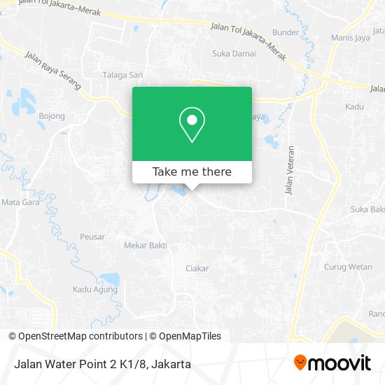Jalan Water Point 2 K1/8 map