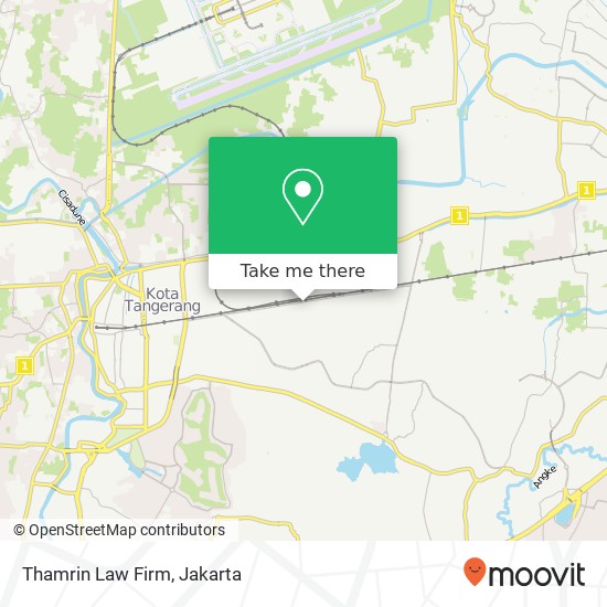 Thamrin Law Firm map