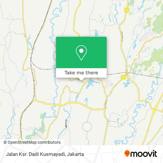 Jalan Ksr. Dadi Kusmayadi map