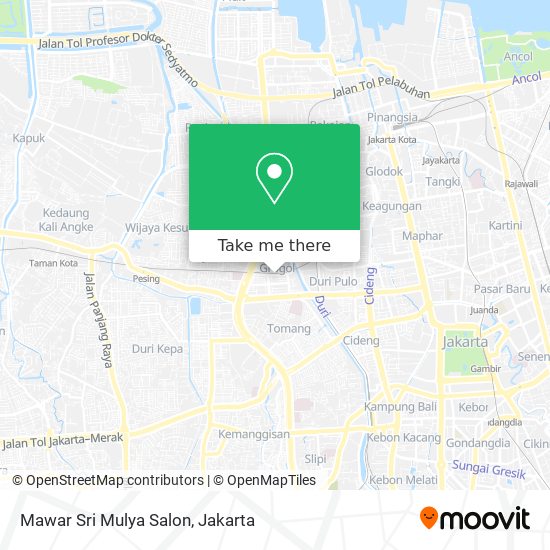 Mawar Sri Mulya Salon map