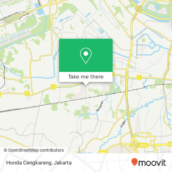 Honda Cengkareng map