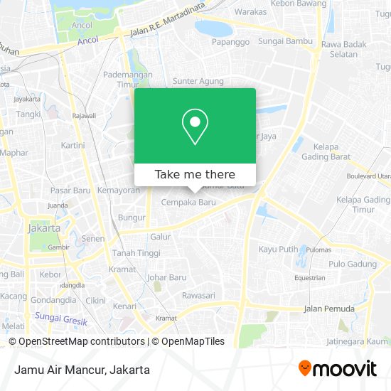 Jamu Air Mancur map