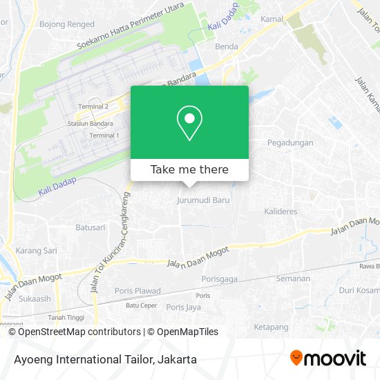 Ayoeng International Tailor map