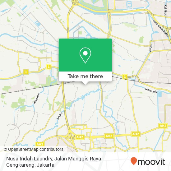 Nusa Indah Laundry, Jalan Manggis Raya Cengkareng map