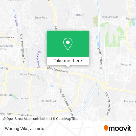 Warung Vika map