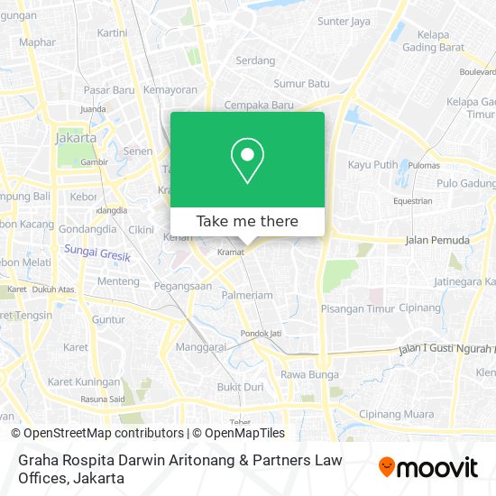 Graha Rospita Darwin Aritonang & Partners Law Offices map