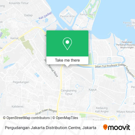 Pergudangan Jakarta Distribution Centre map