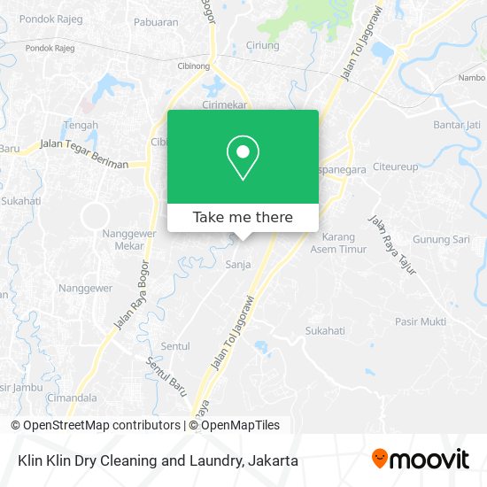 Klin Klin Dry Cleaning and Laundry map