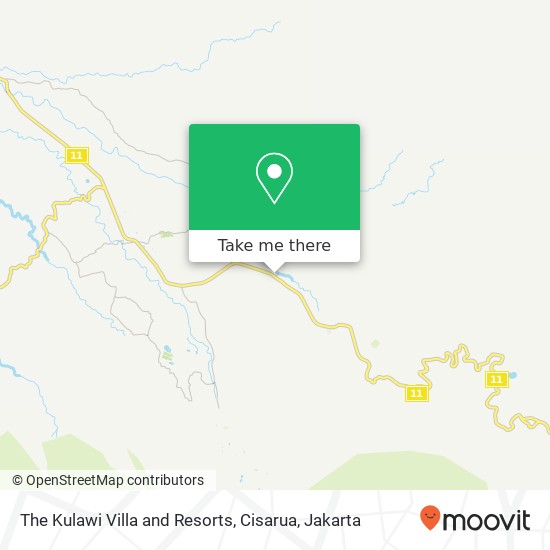 The Kulawi Villa and Resorts, Cisarua map