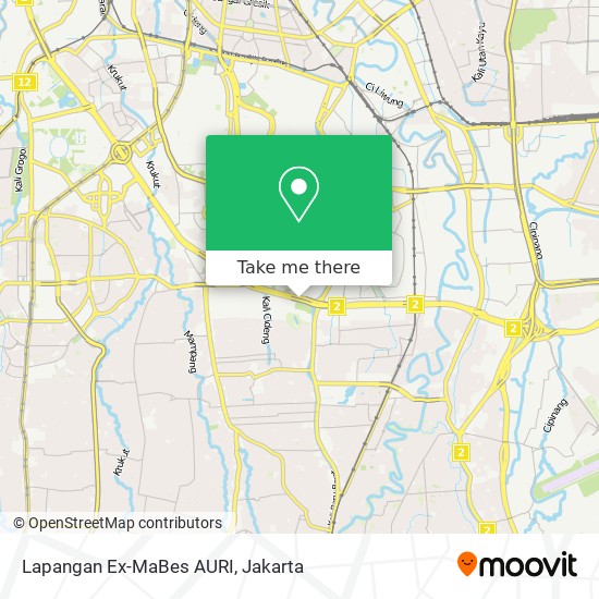 Lapangan Ex-MaBes AURI map