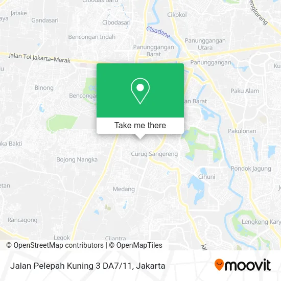 Jalan Pelepah Kuning 3 DA7/11 map