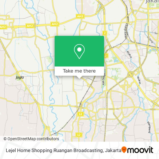 Lejel Home Shopping Ruangan Broadcasting map