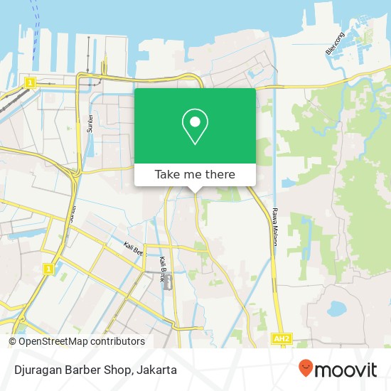 Djuragan Barber Shop map