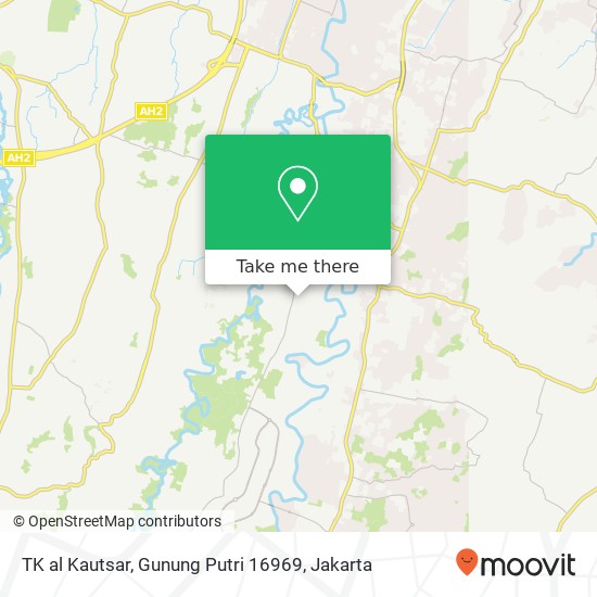 TK al Kautsar, Gunung Putri 16969 map