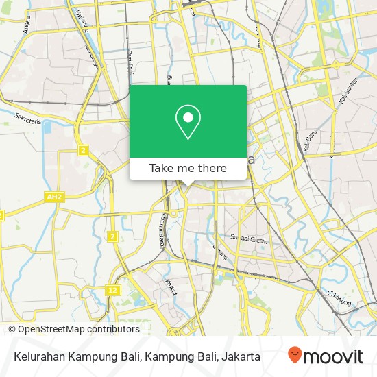 Kelurahan Kampung Bali, Kampung Bali map