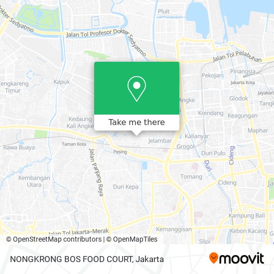 NONGKRONG BOS FOOD COURT map