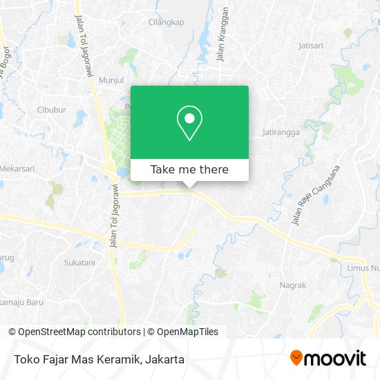 Toko Fajar Mas Keramik map