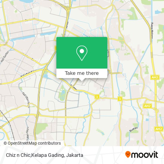 Chiz n Chic,Kelapa Gading map