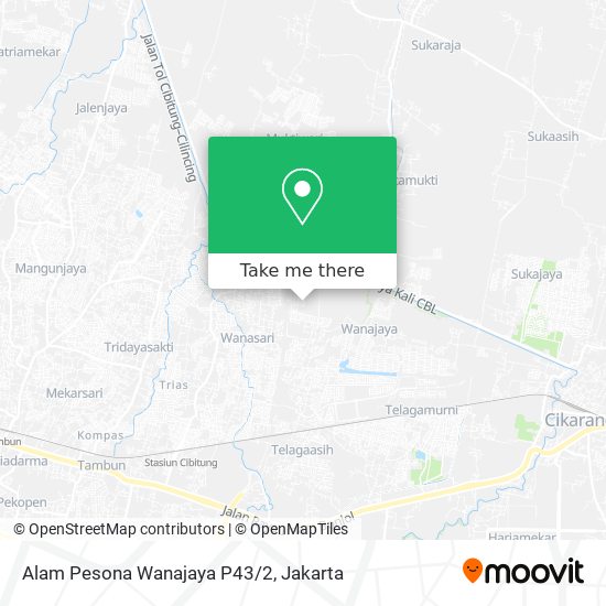 Alam Pesona Wanajaya P43/2 map